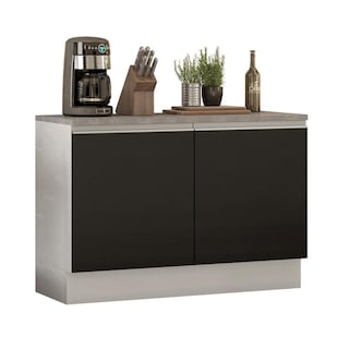 Foto 1 | Gabinete Bajo Bufetera Madesa Glamy 120cm Con Encimera Bn