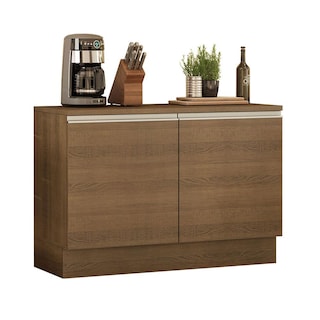 Foto 1 | Gabinete Bajo Bufetera Madesa Glamy 120cm Con Encimera Mm 01