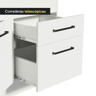 Foto 8 | Gabinete Bajo Bufetera Madesa Agata 150cm Con Encimera Bb