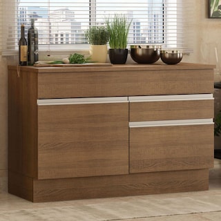 Foto 2 | Gabinete Bajo Bufetera Madesa Glamy 120cm Con Encimera Mm 02