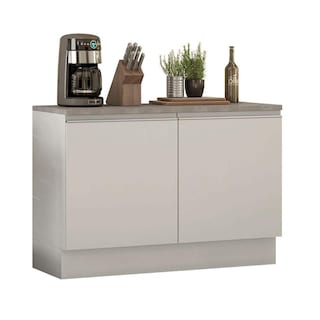 Foto 1 | Gabinete Bajo Bufetera Madesa Glamy 120cm Con Encimera Bb