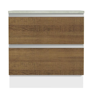 Foto 3 | Gabinete Bajo Bufetera Madesa Glamy 80cm Con Encimera Bm 01