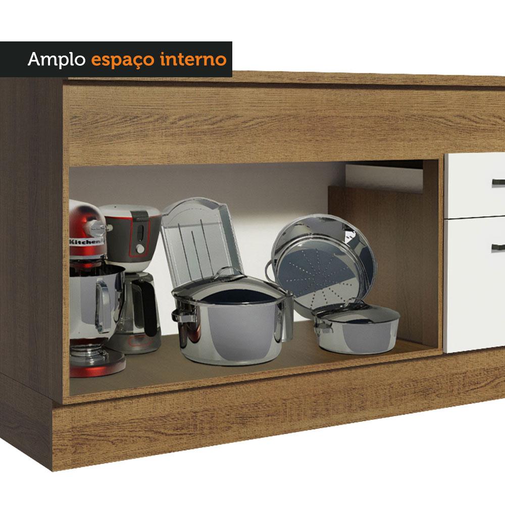 Foto 7 | Gabinete Bajo Bufetera Madesa Agata 150cm Con Encimera Mb