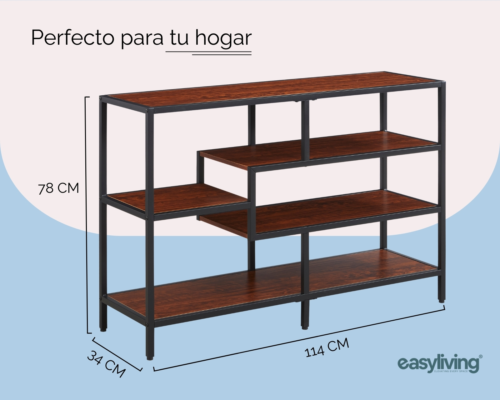 Foto 6 pulgar | Credenza Y Organizador Santa Mónica