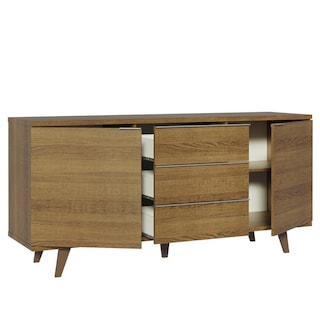 Foto 5 | Buffet Credenza Madesa Para Almacenaje 160cm 3 Cajones Mm