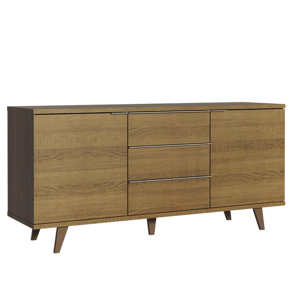 Foto 9 pulgar | Buffet Credenza Madesa Para Almacenaje 160cm 3 Cajones Mm