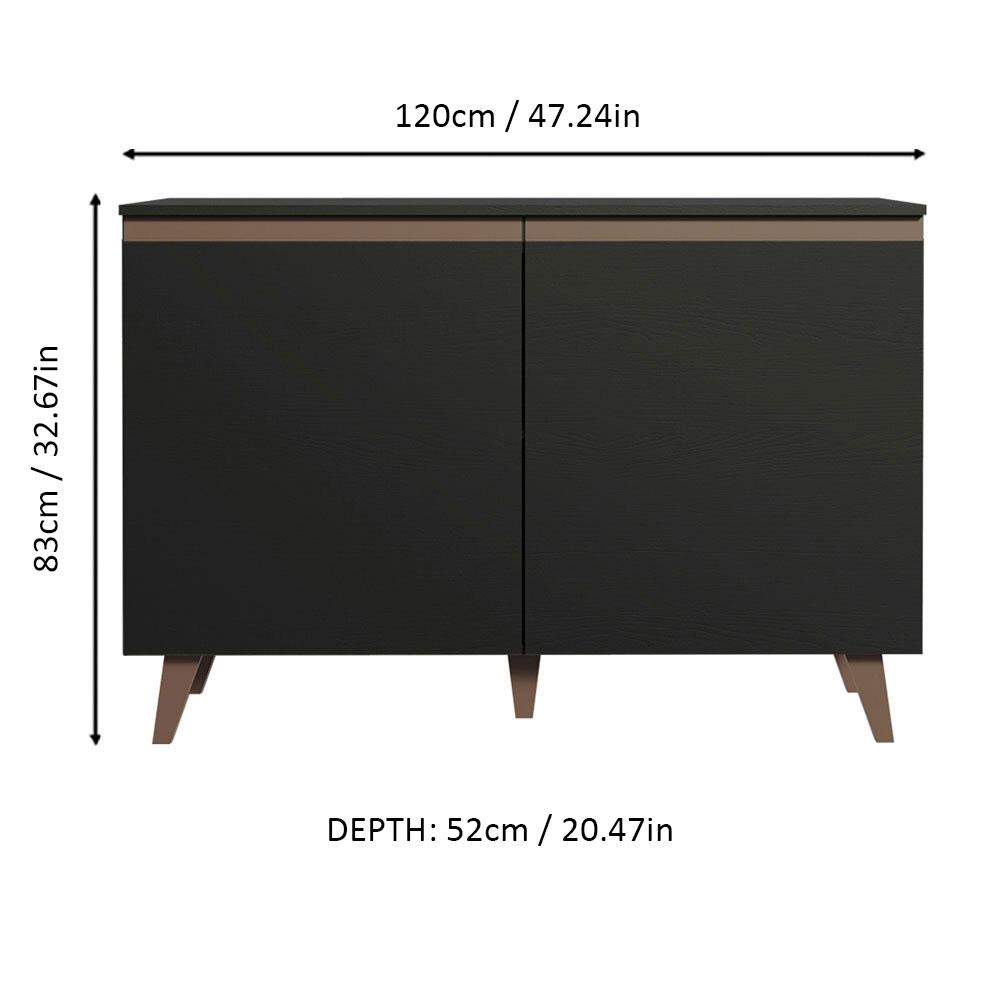 Foto 3 pulgar | Gabinete Bajo Bufetera Madesa 120cm Con Encimera Nn