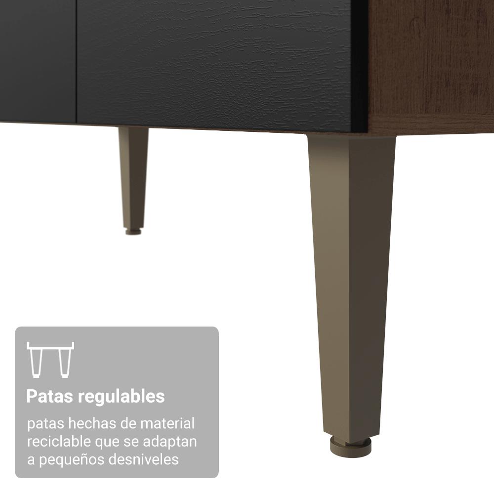 Foto 8 | Kit Gabinete Bajo Bufetera Y Despensero De Cocina Madesa Mn
