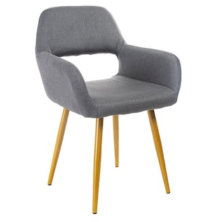 Foto 1 | Silla Big Room SH-618 color Gris