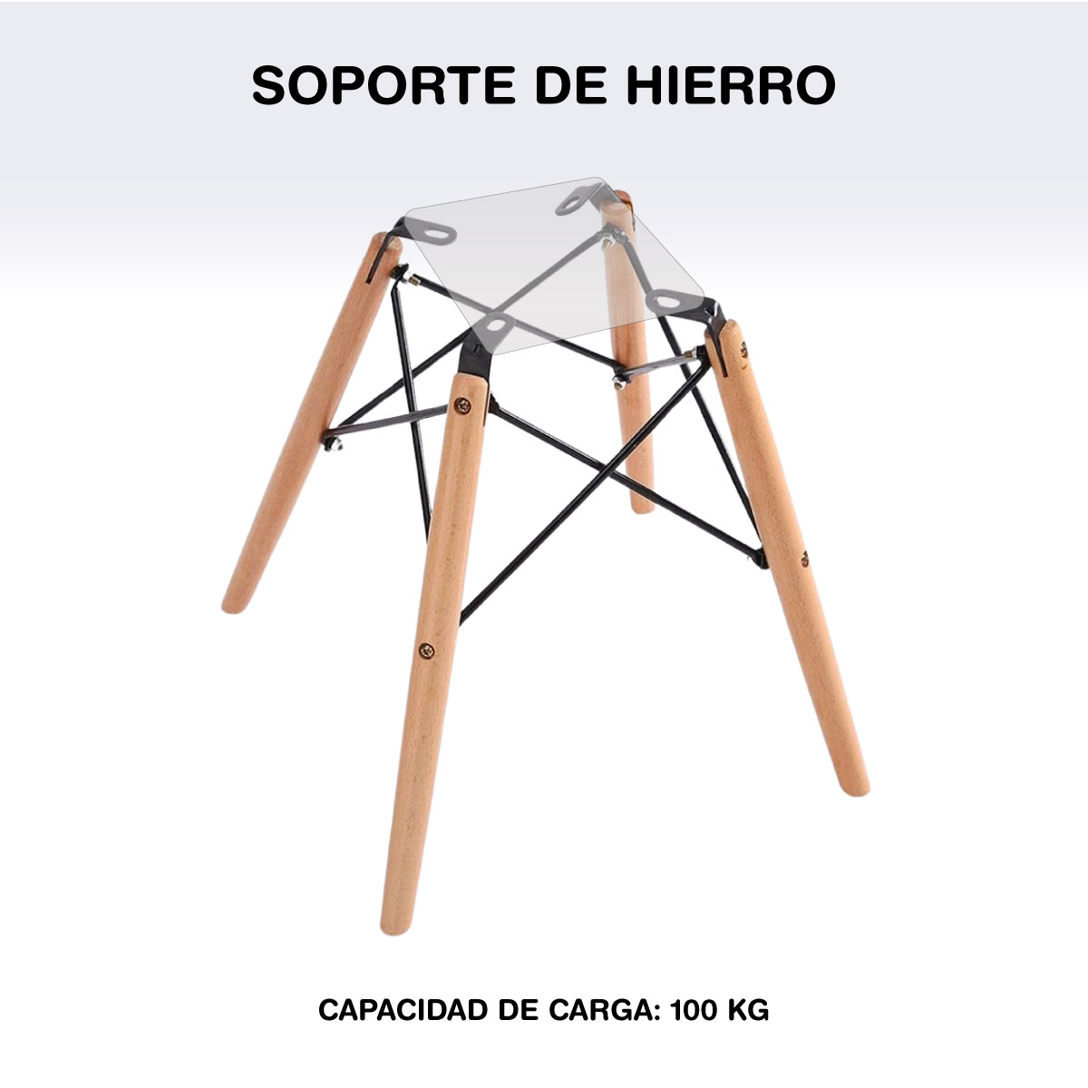 Foto 5 | Sillas Elly Decor SO-SP1-01 color Blanco