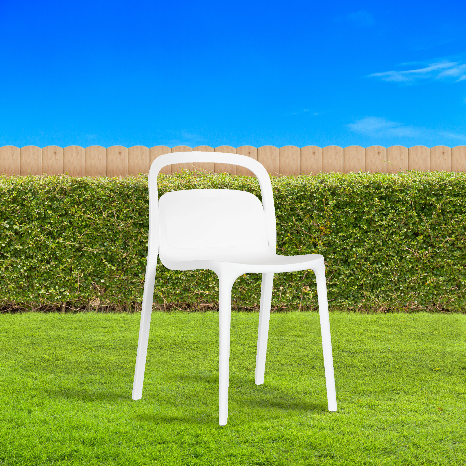 Foto 7 | Paquete 4 Sillas Mundo In Asti Comedor Y Jardin Crema
