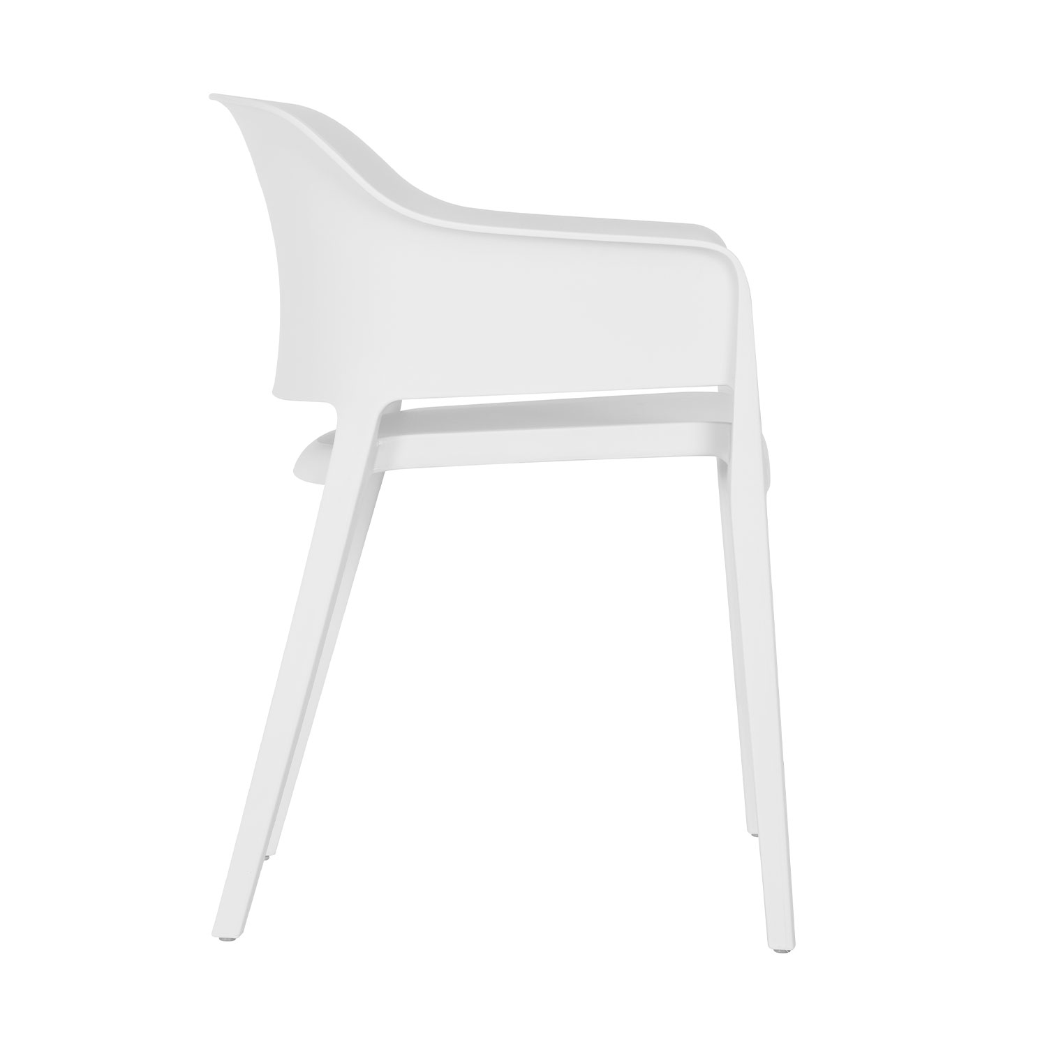 Foto 4 pulgar | Paquete 4 Sillas Mundo In Capri Comedor Y Jardin Crema