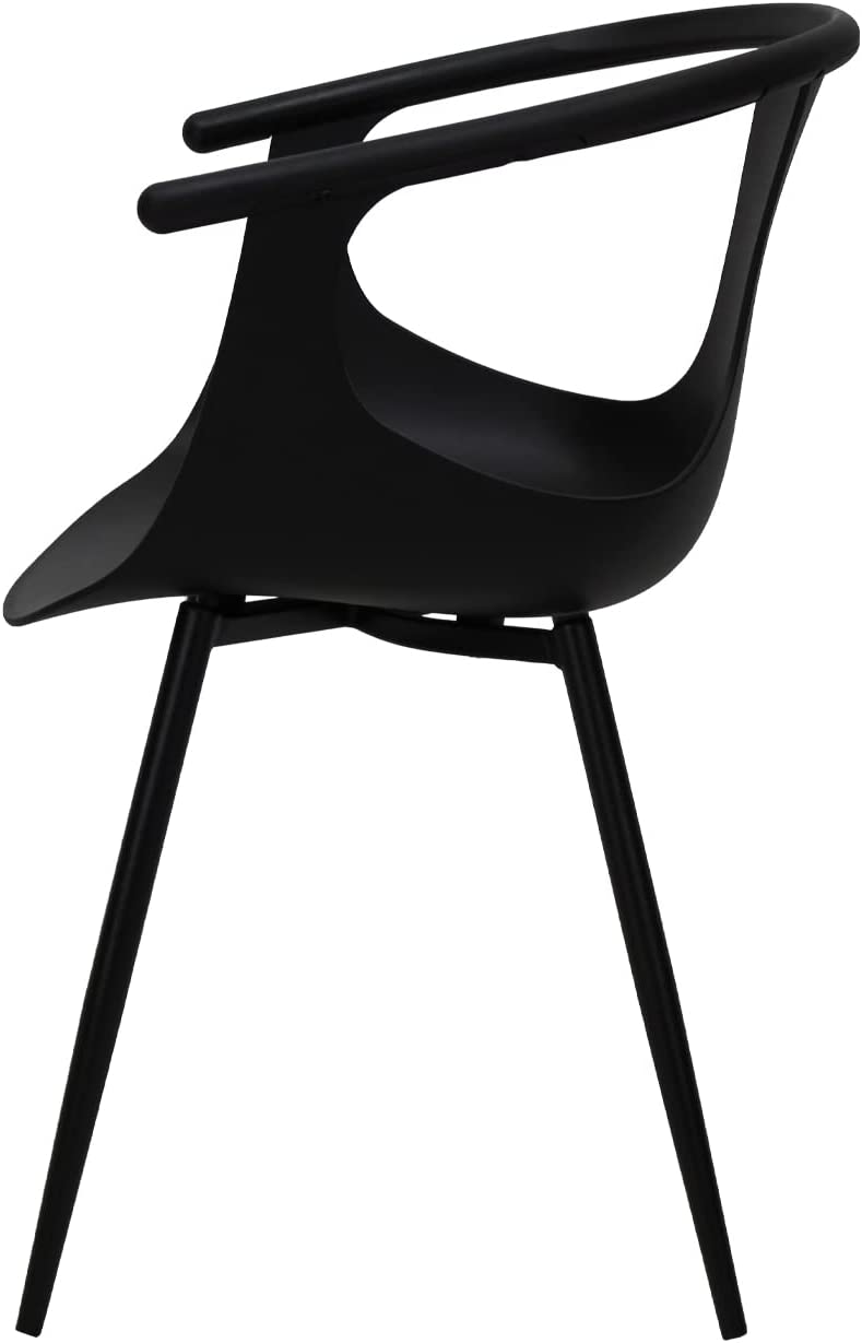 Foto 4 | Paquete 4 Sillas Mundo In Catanzaro Comedor Y Jardin Negro