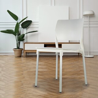 Foto 8 | Paquete 4 Sillas Mundo In Alesia Comedor Y Jardin Blanco