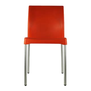 Foto 5 | Set de 4 Sillas Mundo In Vivanti Comedor Y Jardin Naranja