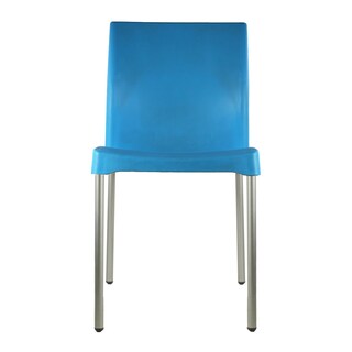 Foto 3 | Paquete 4 Sillas Mundo In Vivanti Comedor Y Jardin Azul