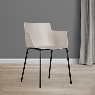 Foto 7 | Paquete 4 Sillas Mundo In Potenza Comedor Y Jardin Beige