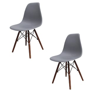 Foto 1 | Sillas Mundo In Oslo Eco color Gris 2 Piezas