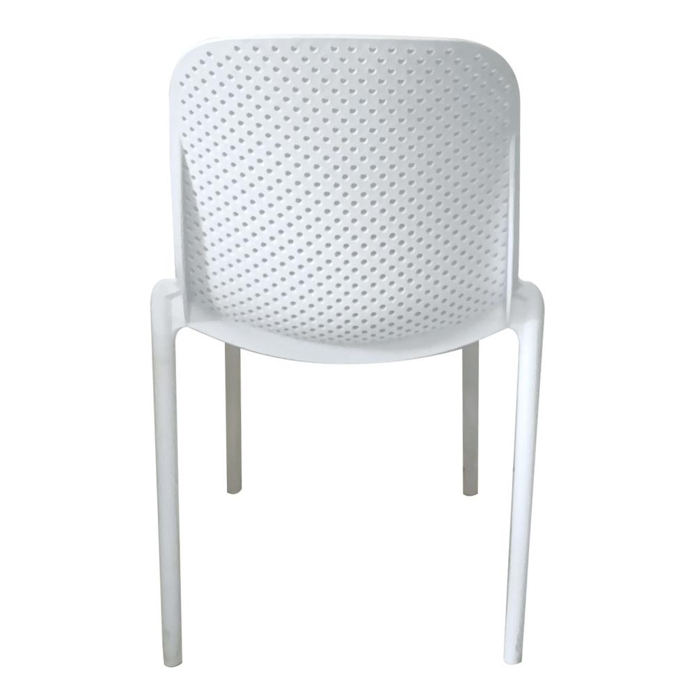 Foto 5 pulgar | Sillas de Comedor y Jardín Midtown Concept Blancas de Plástico Modernas y Minimalistas 4 Piezas