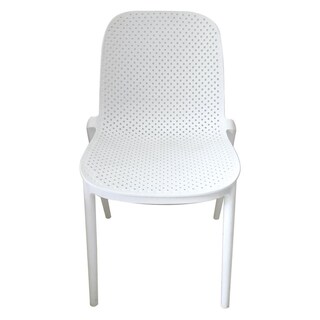 Foto 5 | Sillas de Comedor y Jardín Midtown Concept Blancas de Plástico Modernas y Minimalistas 4 Piezas