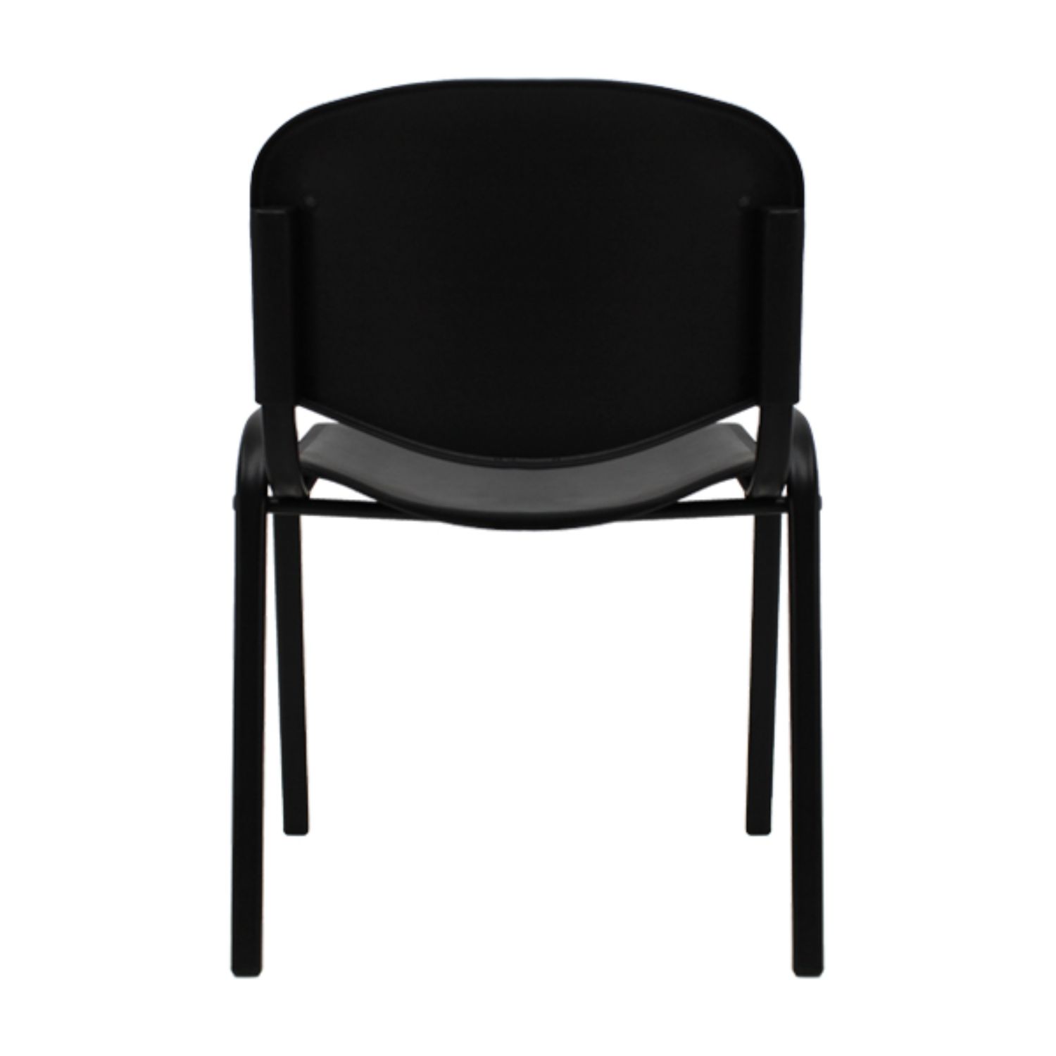 Foto 3 | Set de Sillas de Plástico Mundo In Nova color Negro 4 Piezas