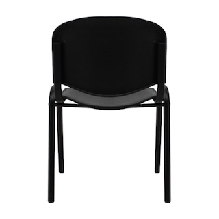 Foto 3 | Set de Sillas de Plástico Mundo In Nova color Negro 4 Piezas