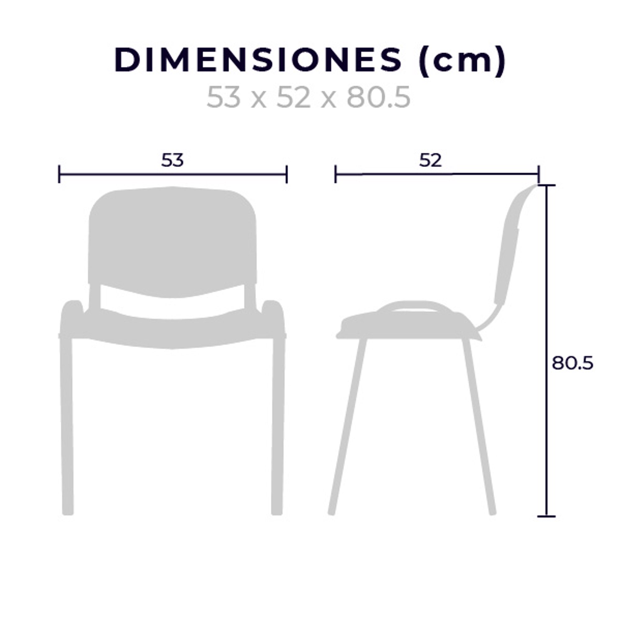 Foto 5 | Silla Mundo In Nova de Plástico color Rojo 4 Piezas