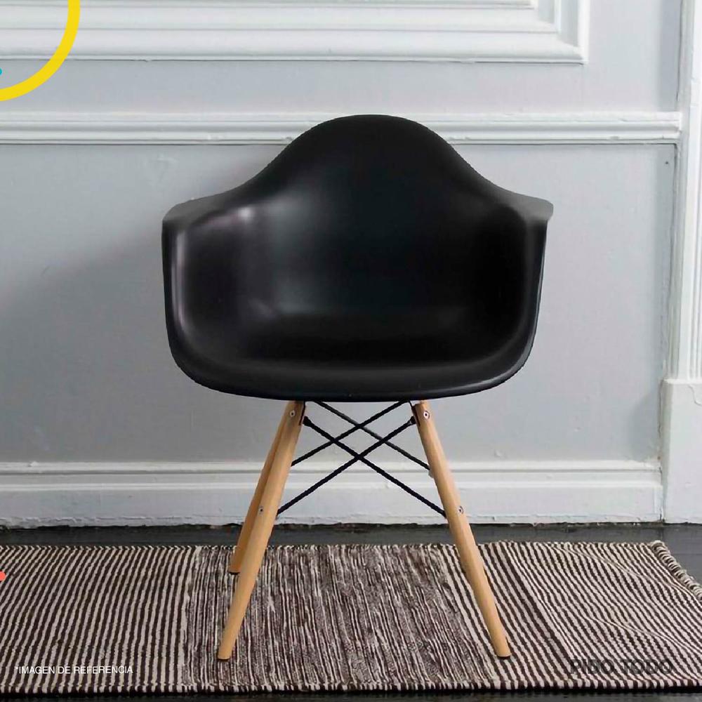 Foto 4 pulgar | Silla para Comedor Elly Decor color Negro