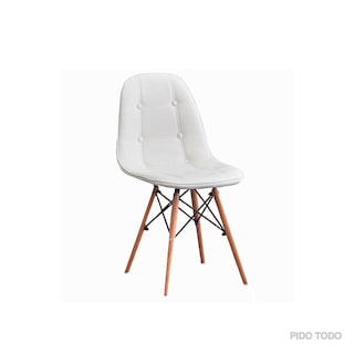 Foto 8 | Silla tipo Eames Pidotodo color Blanco
