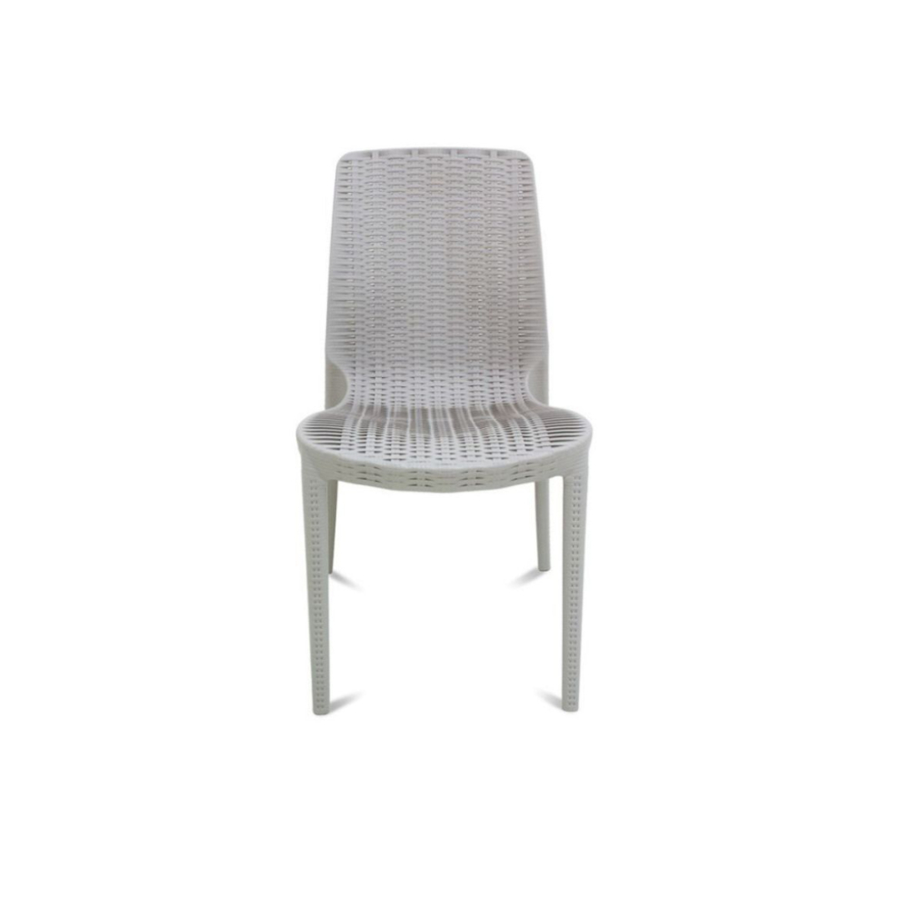 Silla Lagoona Rue color Gris para Comedor Rattan Moderna