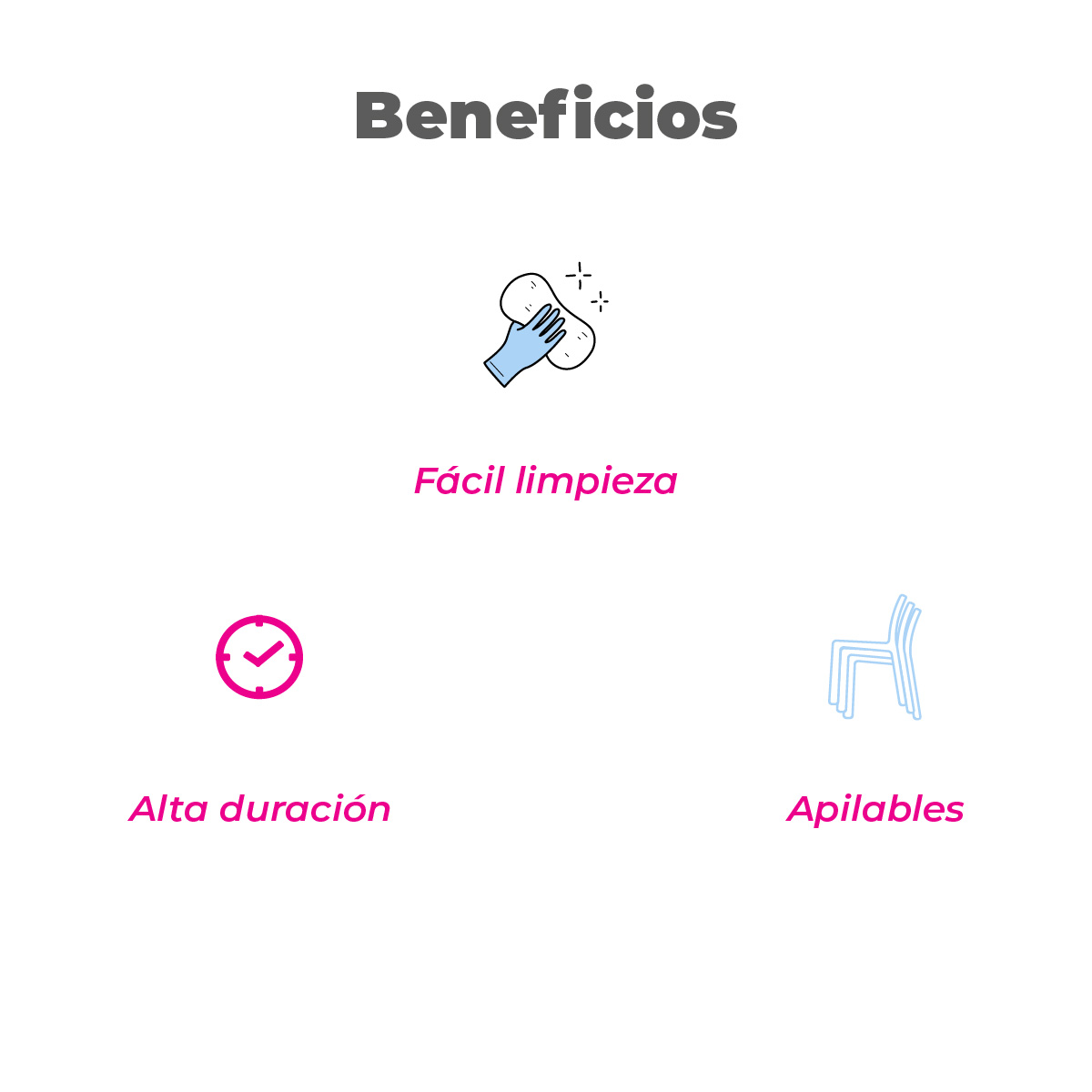 Foto 4 | Silla Minimalista con Descansabrazos color Gris