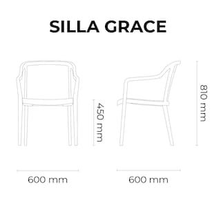 Foto 3 | Silla Cómoda de Jardín Durable Color Negro