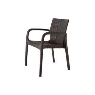 Foto 1 | Silla Koppla Tipo Rattan de Comedor Terraza Café Polipropileno Durable