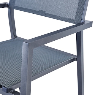 Foto 4 | Silla De Comedor Para Exteriores De Aluminio Durable