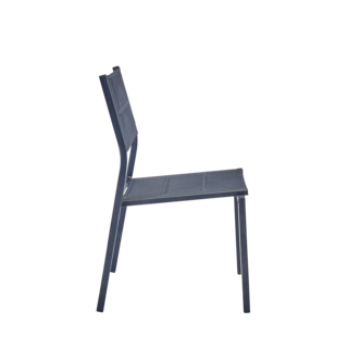 Foto 3 | Silla De Comedor Resistente Para Jardín O Exteriores De Aluminio