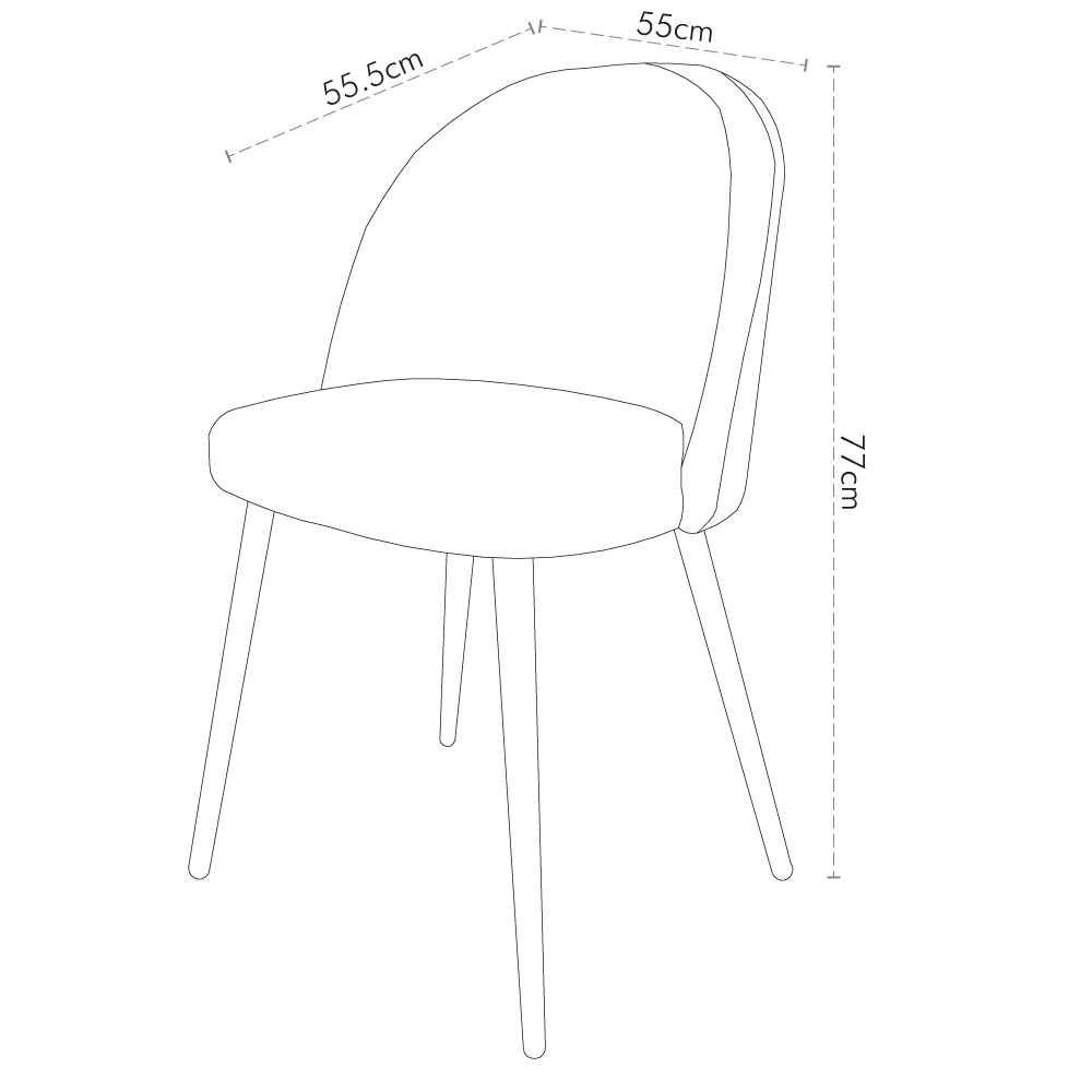 Foto 6 pulgar | Silla Madera Tesso Home Gris