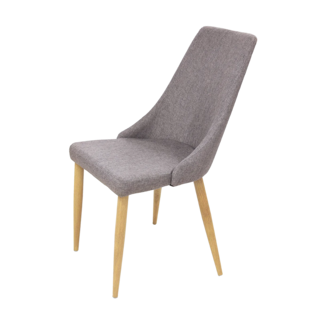 Foto 1 | Silla Metal Tesso Home Gris