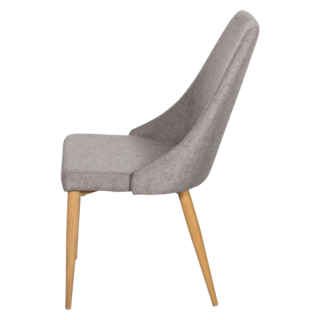 Foto 3 | Silla Metal Tesso Home Gris