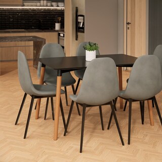 Foto 5 | Set Sillas De Comedor Top Living Ralina-g Gris