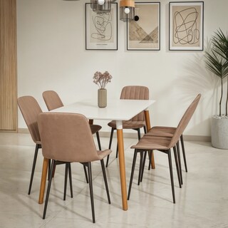 Foto 4 | Set Sillas De Comedor Top Living Celia Café
