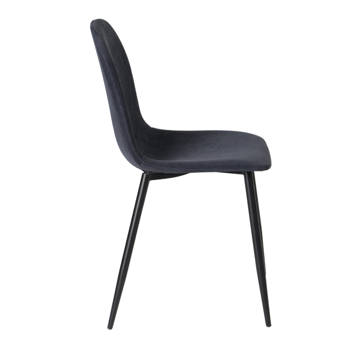 Foto 3 pulgar | Sillas de Comedor Homemake Charlton Terry Blue Azules