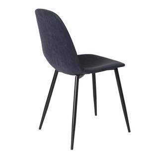 Foto 3 | Sillas de Comedor Homemake Charlton Terry Blue Azules