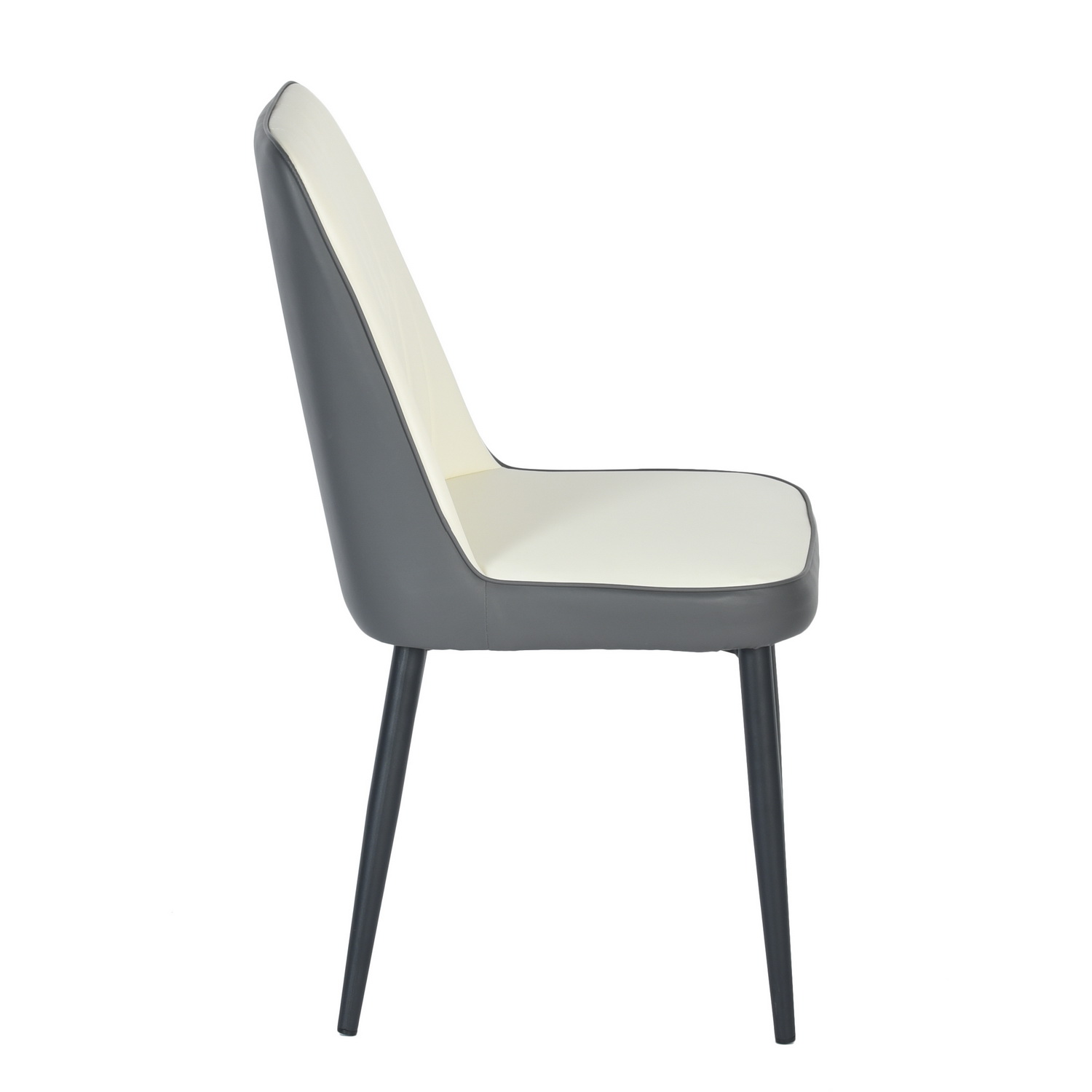 Foto 3 | Sillas de Comedor Homemake Lette Grey Grises