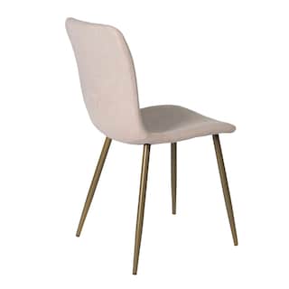 Foto 3 | Sillas de Comedor Homemake Scargill Beige Golden