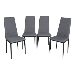 Foto 1 | Sillas de Comedor Homemake Ann Kd All Black Grises