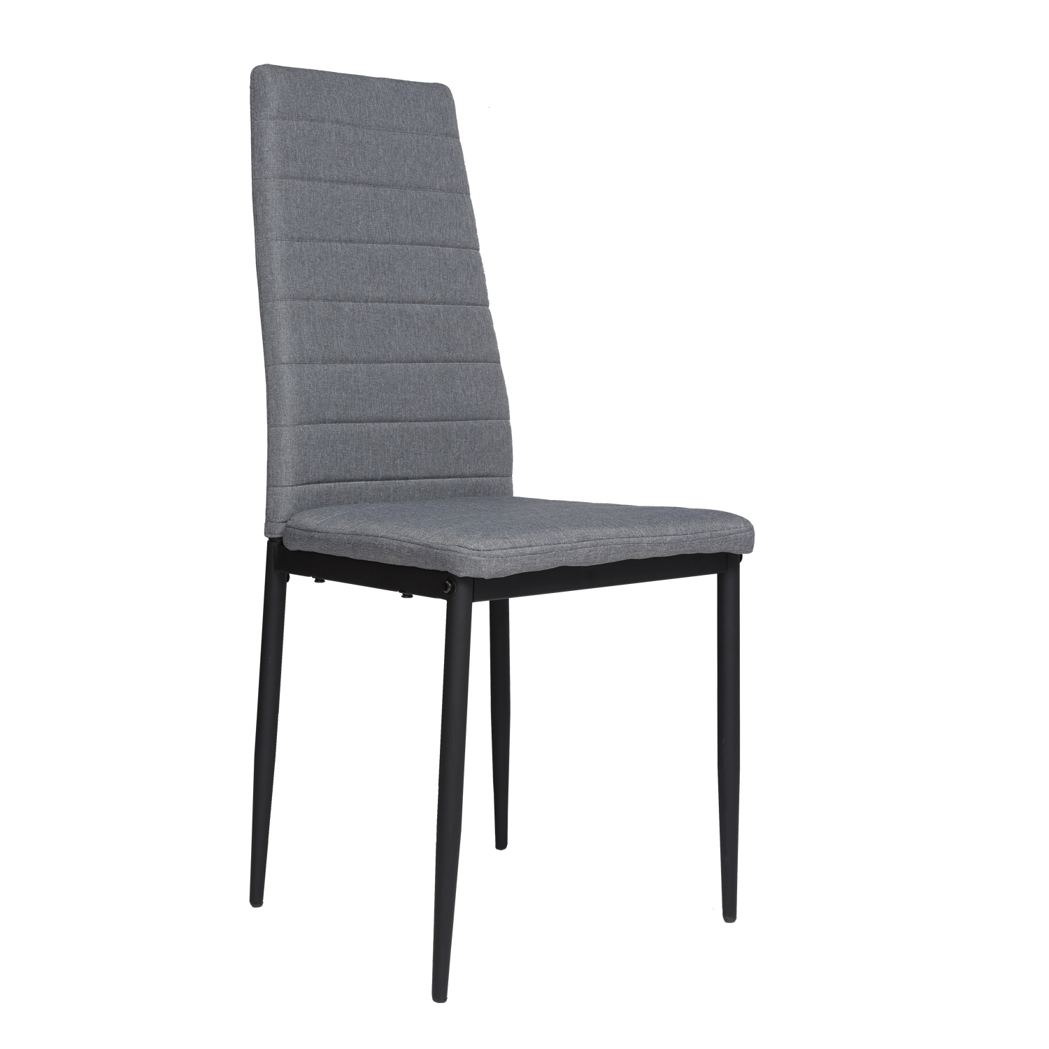 Foto 2 | Sillas de Comedor Homemake Ann Kd All Black Grises