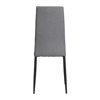Foto 3 | Sillas de Comedor Homemake Ann Kd All Black Grises