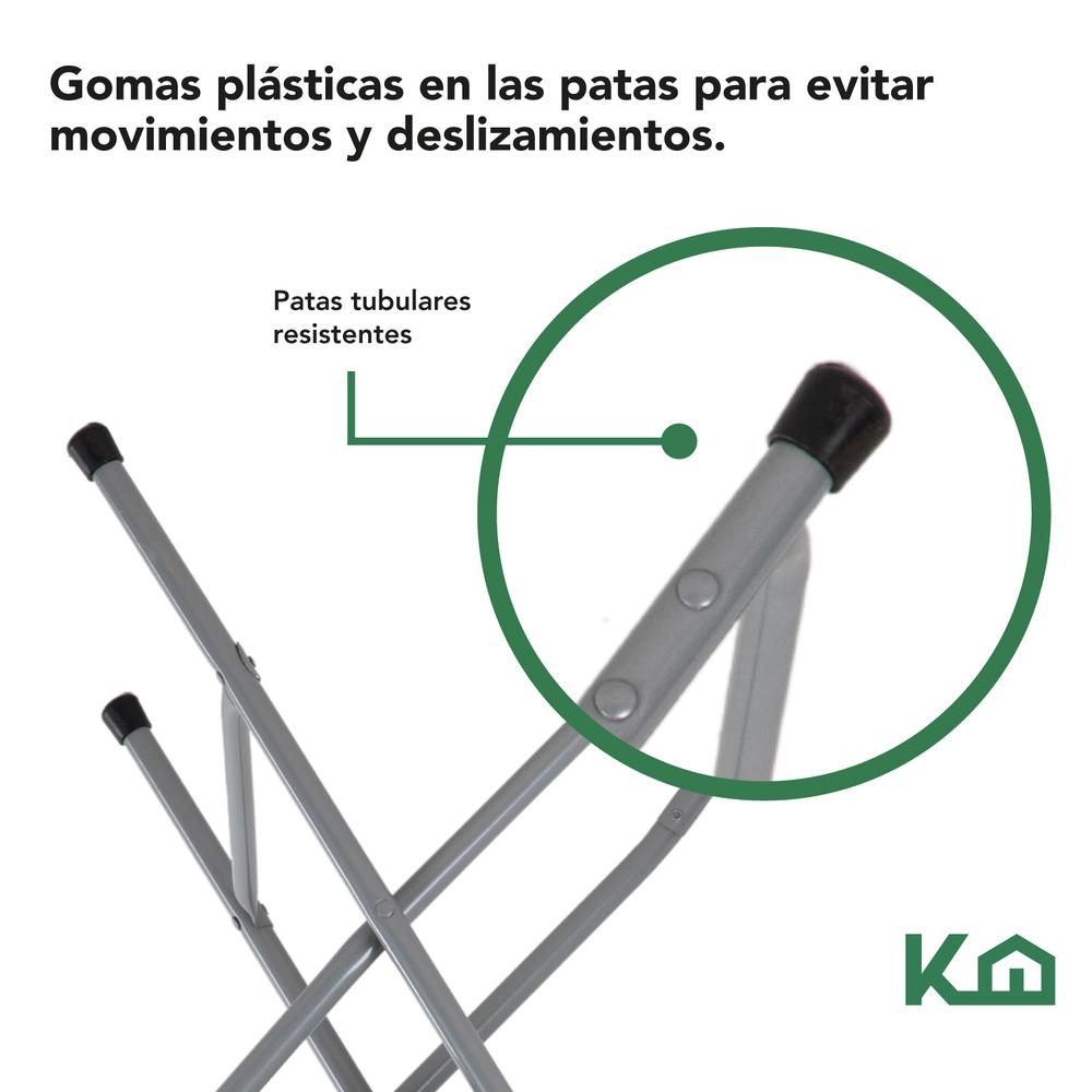 Foto 7 pulgar | Sillas Plegables Kingshouse Blancas 10 Piezas