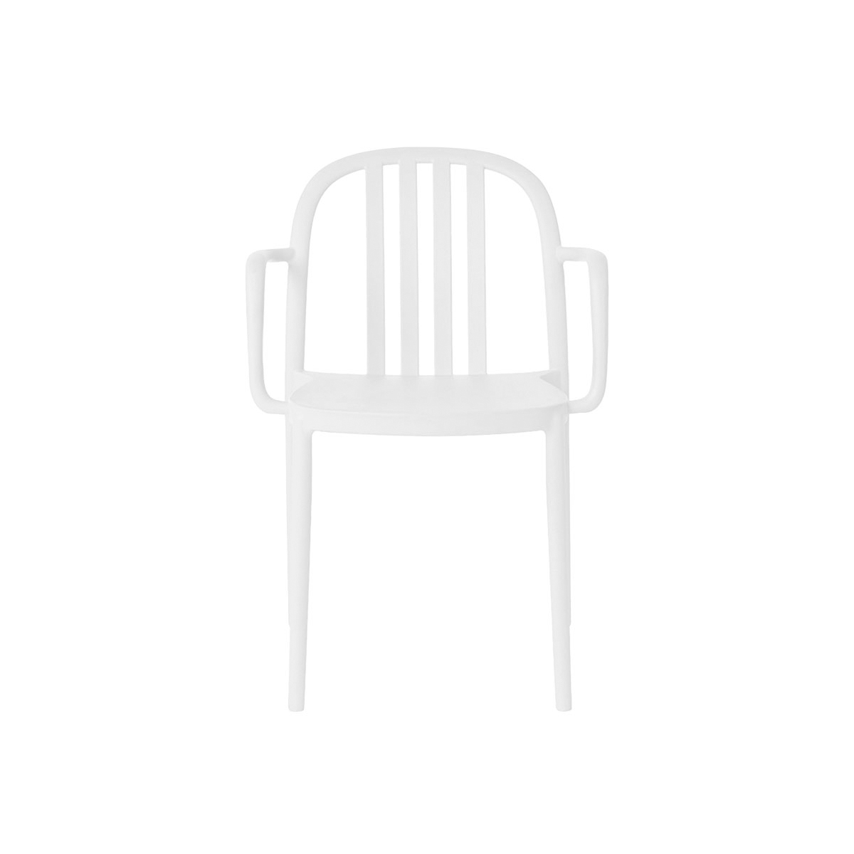 Foto 1 | Silla Orgaz Atlas Blanca con Brazos