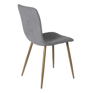 Foto 2 | Sillas de Comedor de 4 Piezas Homemake Scargill Gris